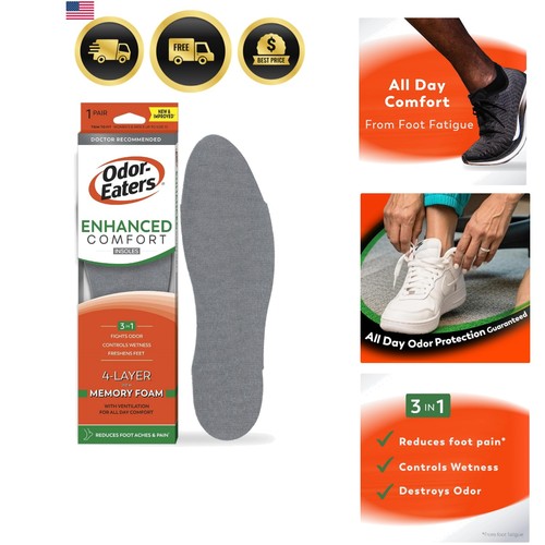 Enhanced comfort insoles - enhanced,